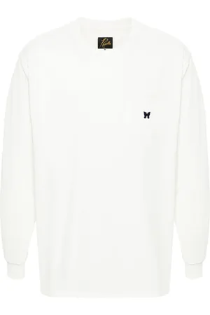 Pins & Needles Playera con mariposa bordada