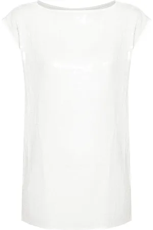 JUNYA WATANABE Top con detalles de lentejuelas