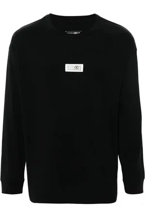 Maison Margiela Playera manga larga con etiqueta de números