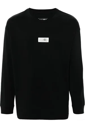 Maison Margiela Playera manga larga con etiqueta de números