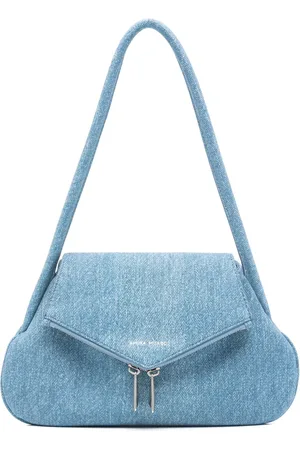 Amina Muaddi Bolsa de hombro Gemini