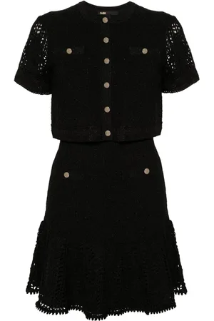 Maje Vestido corto de crochet