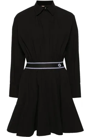 Maje Vestido camisero acampanado