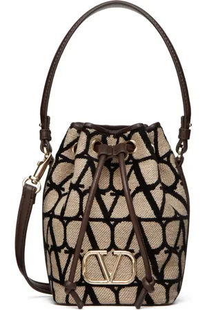 VALENTINO GARAVANI Bolsa bucket con monograma mini