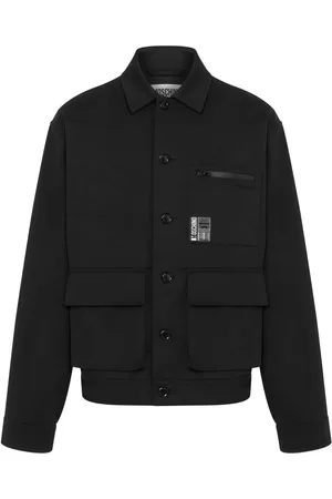 Moschino Sobrecamisa con aplique del logo
