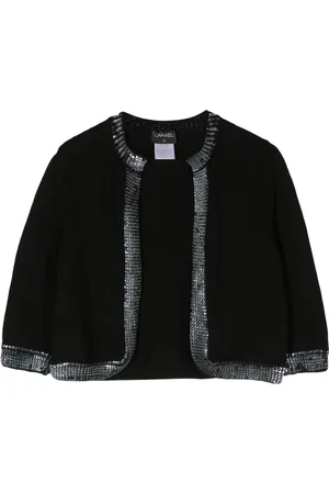 CHANEL Cárdigan corto bordado con lentejuelas 1999