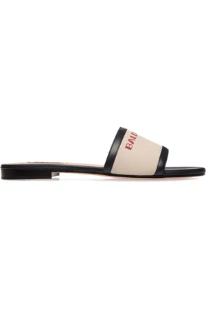 Bally Flip flops con logo estampado