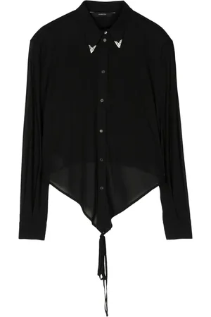 pushBUTTON Camisa con detalles en el cuello