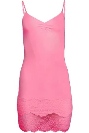 FLEUR DU MAL Slip dress de algodón orgánico