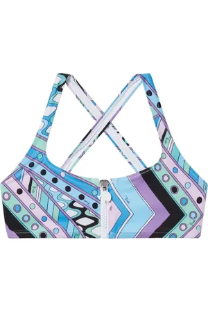Puccini Top de bikini con estampado Vivara