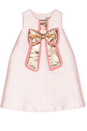 HUCKLEBONES LONDON Vestido midi con detalle de moño