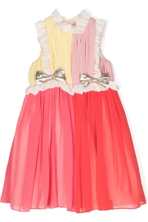 HUCKLEBONES LONDON Vestido midi con detalle de moño