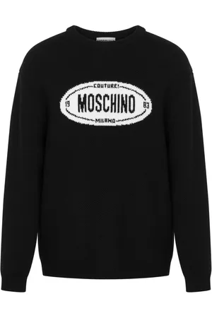 Moschino Suéter con logo en intarsia