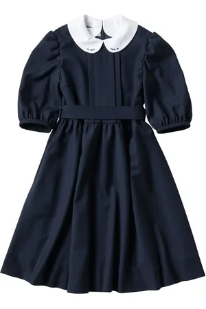 Familiar Vestido con bordado floral
