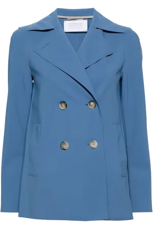 Harris Wharf London Blazer con doble botonadura y solapas de muesca