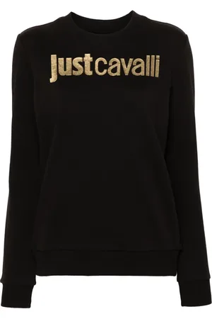 Roberto Cavalli Sudadera con logo estampado
