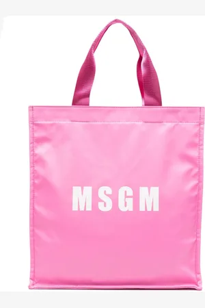 Msgm Tote con logo estampado
