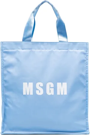 Msgm Tote con logo estampado