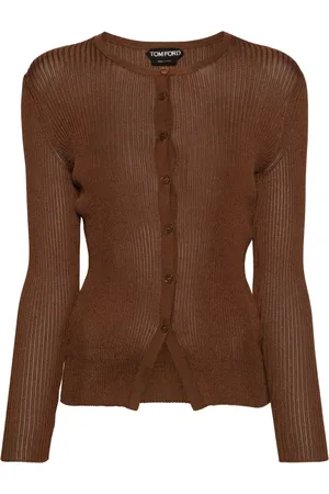 Tom Ford Cárdigan con cuello redondo