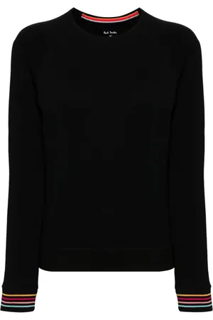 Paul Smith Sudadera con rayas en los puños