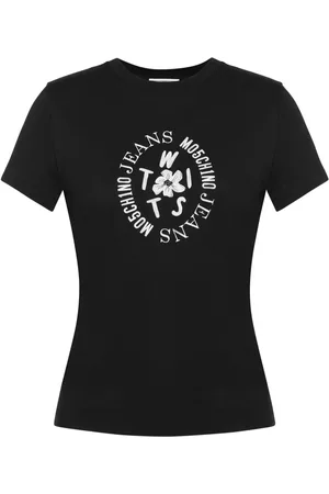 Moschino Playera con logo estampado