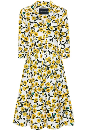 SAMANTHA SUNG Vestido camisero midi Audrey