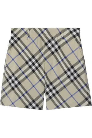 Burberry Shorts con cuadros estampados