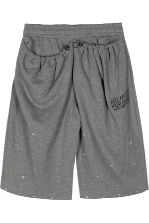 Natasha Zinko Shorts deportivos con eslogan estampado
