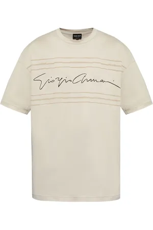 Giorgio Armani Playera con logo estampado