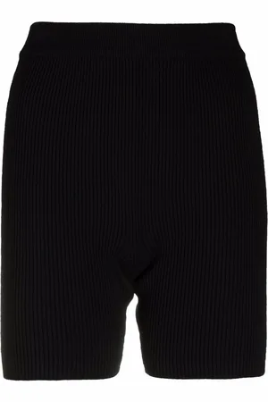 OFF-WHITE Shorts de ciclismo con franjas del logo