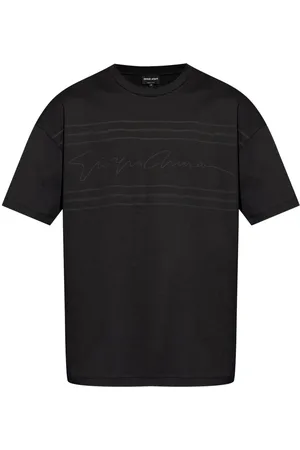 Giorgio Armani Playera con logo estampado