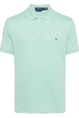 Ralph Lauren Playera tipo polo con logo bordado