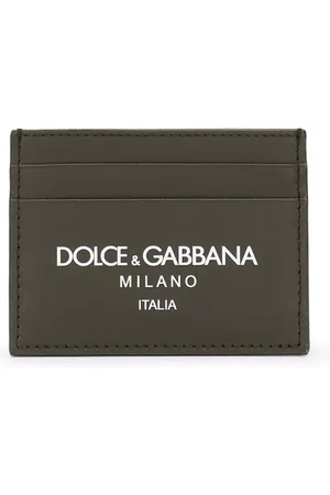 Dolce & Gabbana Tarjetero con logo estampado