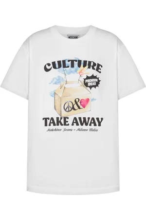 Moschino Playera con estampado gráfico