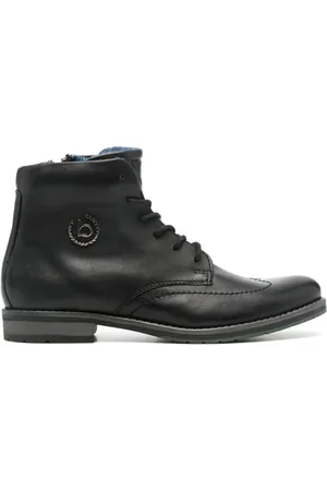 Bugatti Botas con placa del logo