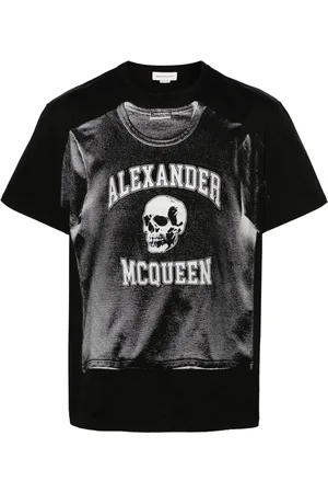 Alexander McQueen Playera con estampado gráfico