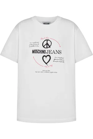 Moschino Playera con logo estampado