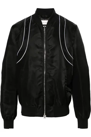 Alexander McQueen Chamarra bomber con cierre
