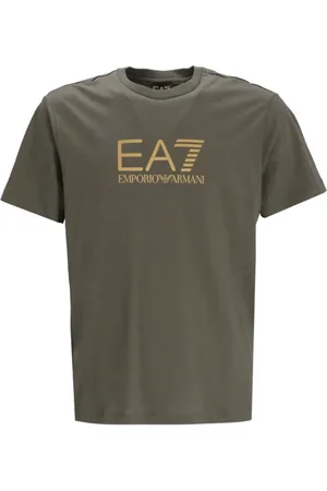 EA7 Playera con logo estampado