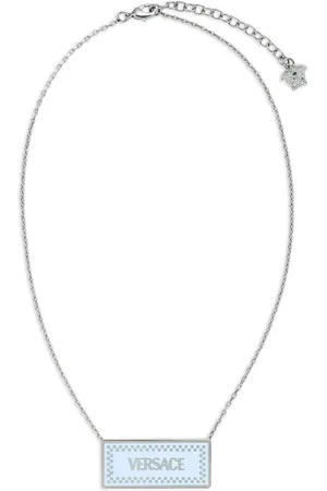 VERSACE Collar grande con logo años 90