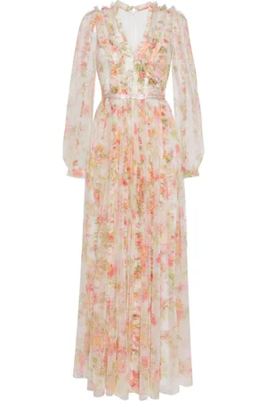 Needle & Thread Vestido largo Peony Promise