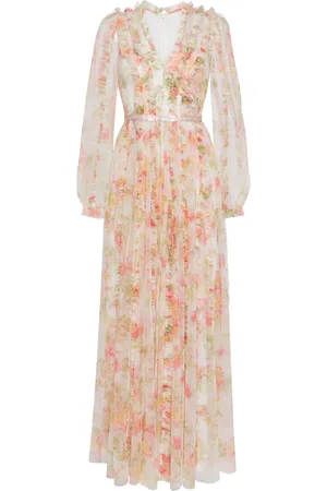 Needle & Thread Vestido largo Peony Promise
