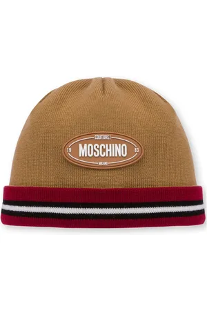 Moschino Gorro con aplique del logo