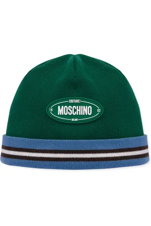 Moschino Gorro con aplique del logo