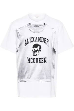 Alexander McQueen Playera con estampado gráfico