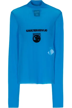 Jean Paul Gaultier Playera de malla de x Shayne Oliver
