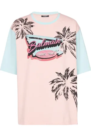 Balmain Playera con estampado Miami