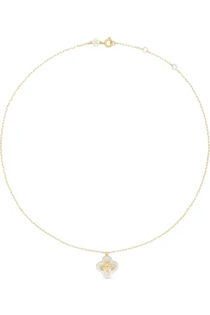 Tory Burch Collar con dije Kira Clover