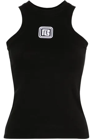 Balmain Camiseta con monograma PB