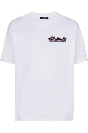 Balmain Playera con estampado Club